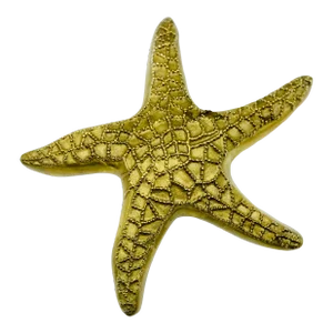 Mid 20th Century Solid Brass Starfish