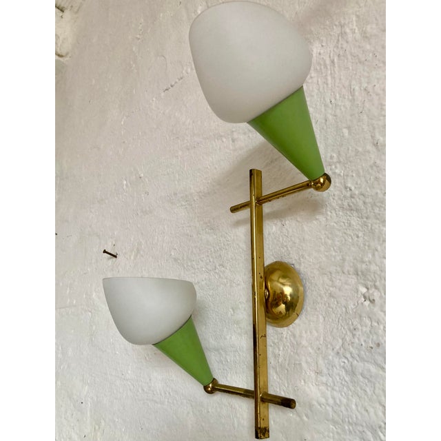1950s Italian Wall Lamps, 1950s, Set of 2 For Sale - Image 5 of 15