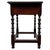 Antique English Bobbin-Turned Oak Side Table, 1800s For Sale - Image 10 of 12