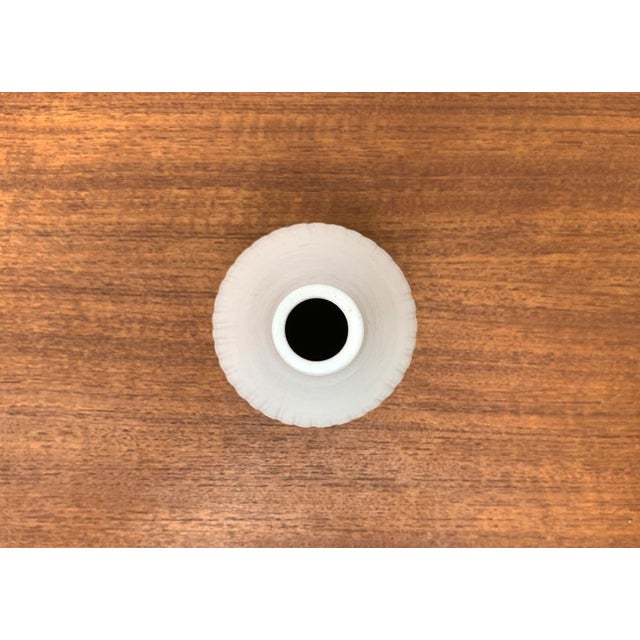 Ceramic Minimalist German GDR Vase by Erhard Goschala, 1960s For Sale - Image 7 of 14