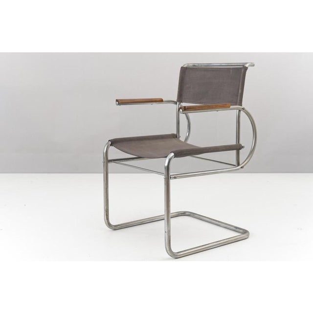 Dutch Cantilever Armchair by Marcel Breuer, 1935 For Sale - Image 13 of 13
