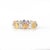 14k Gold Multi Sapphire and Tanzanite Eternity Band Ring Size 7 ( All Sizes Available ) For Sale - Image 9 of 12