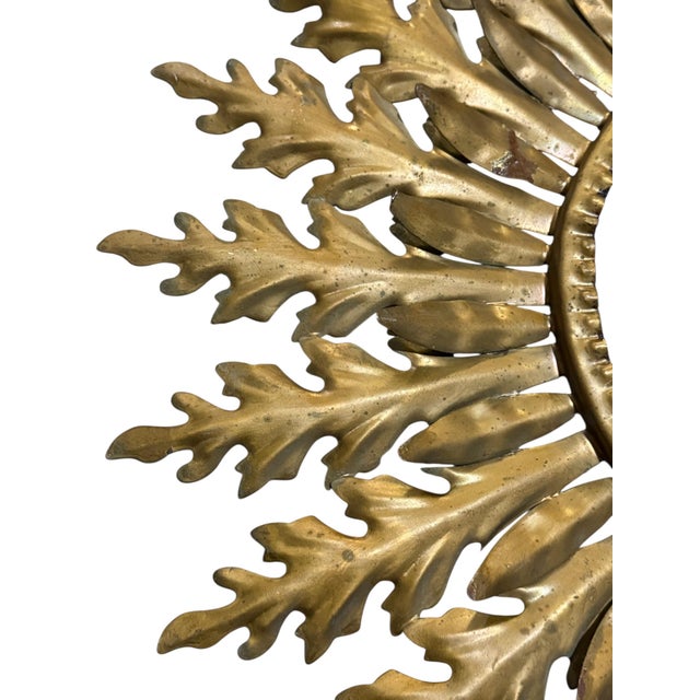 1950s Italian Sun Mirror, 1950s For Sale - Image 5 of 9