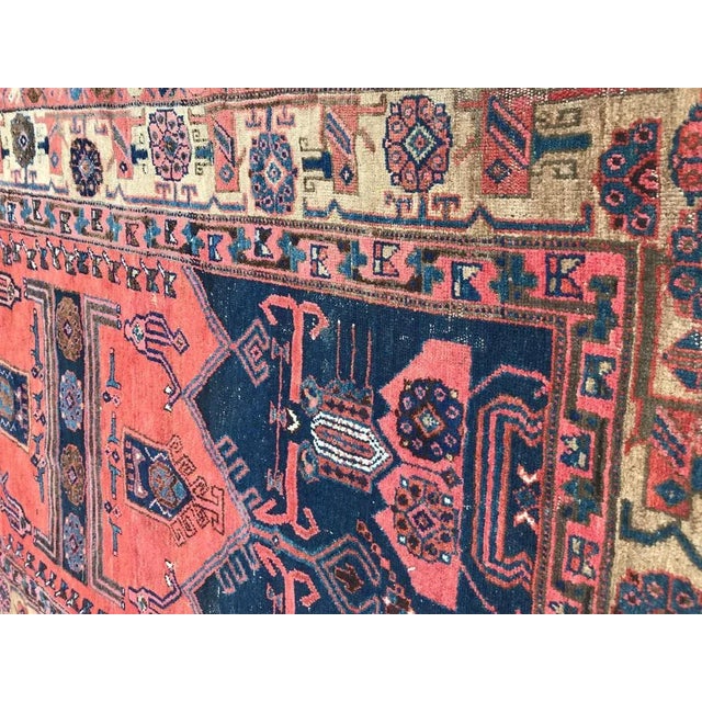 Vintage Wool Kurdish Rug For Sale - Image 13 of 15