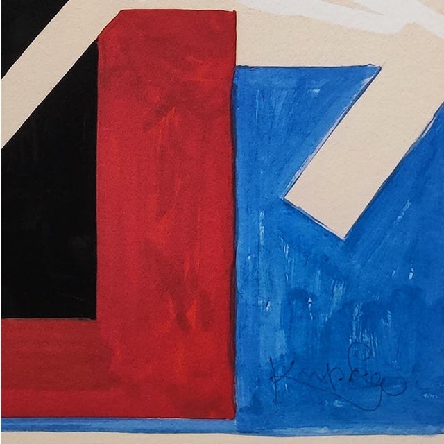 František Kupka, Abstract Composition, Original Lithograph, 1970s For Sale - Image 6 of 11