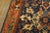 Textile Great Blue and Camel Color With Rhombus and Florid Design Antique Caucasian Bidjov Rug For Sale - Image 7 of 12