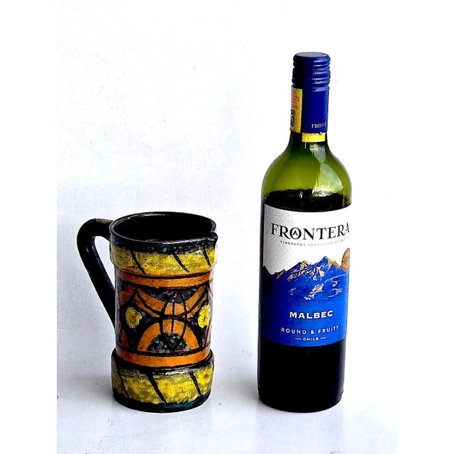 Ceramic Mid 20th Century Italian Ceramic Pitcher For Sale - Image 7 of 14