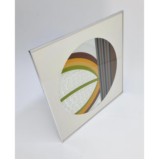 Mid Century Abstract Mirror Wall Art For Sale - Image 15 of 17