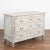 French Oak Large Chest of Three Drawers Painted Gray, Circa 1820-40 For Sale - Image 11 of 11