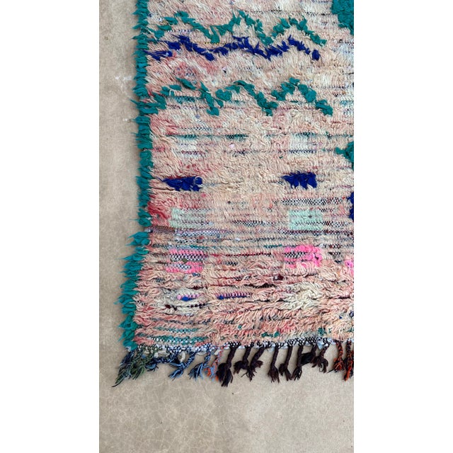 1980s Handknotted Moroccan Rug - 3'9" X 7'10" Ft For Sale In Cleveland - Image 6 of 10