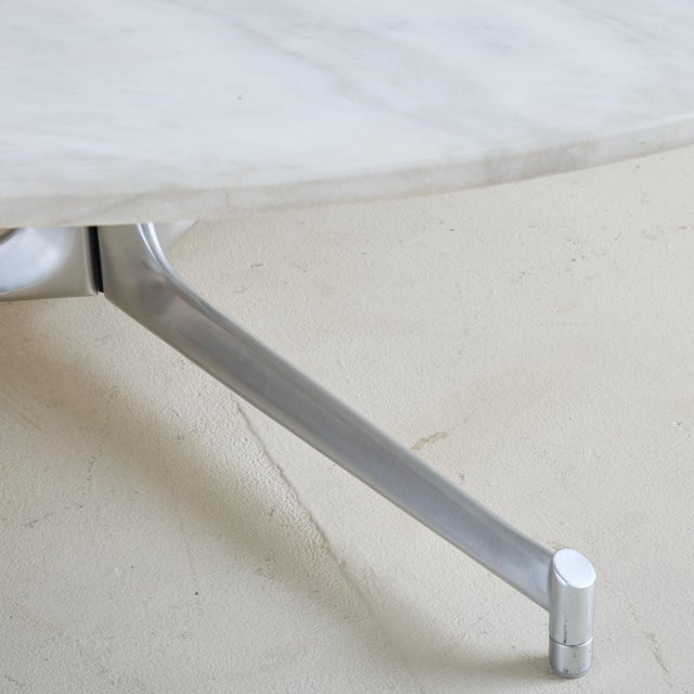 Mid 20th Century T105 Series’ Marble Top Coffee Table by Preben Fabricius & Jørgen Kastholm For Sale - Image 5 of 11