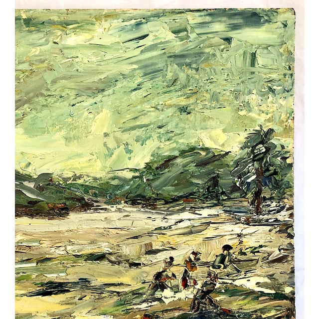 Mid-Century Social Realism Captured in “Braceros at Work” by Mildred H. Smith For Sale - Image 4 of 10