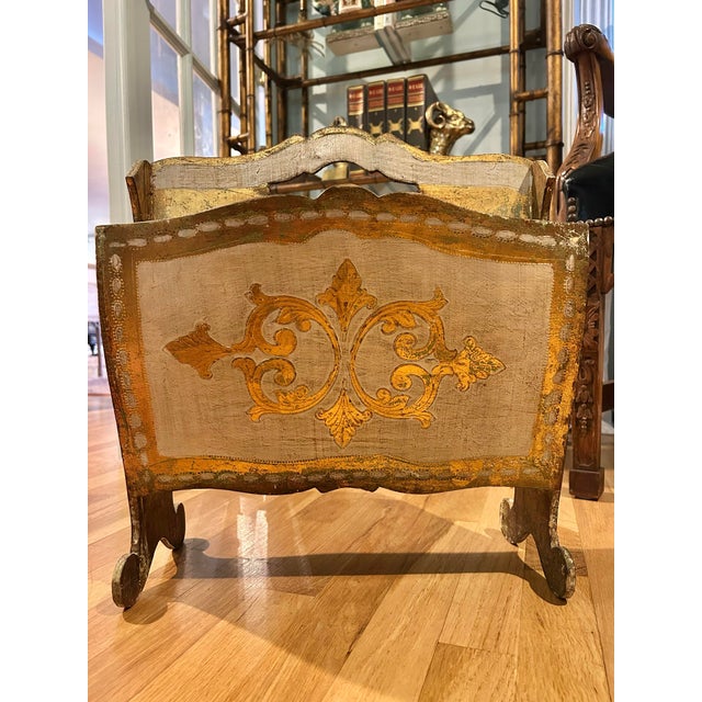 Add a bit of old world charm to your living space with this Florentine magazine holder… but don’t limit it to magazines....