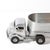 The Smith Miller "Silver Streak" Truck and Trailer, crafted in aluminum in the United States circa 1950, is a shining...