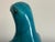 19th Century Chinese Monochrome Porcelain Parrot in Turquoise For Sale - Image 6 of 12