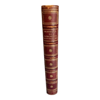 La Lorgnette Littéraire: Dictionnaire Des Grands Et Des Petits Auteurs De Mon Temps. Rare 1857 Edition. For Sale