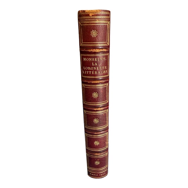 La Lorgnette Littéraire: Dictionnaire Des Grands Et Des Petits Auteurs De Mon Temps. Rare 1857 Edition. For Sale