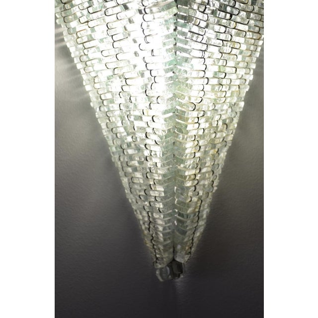Brutalist Glass Shard Wall Sconces by Danny Lane, 1970s, Set of 2 For Sale - Image 10 of 18