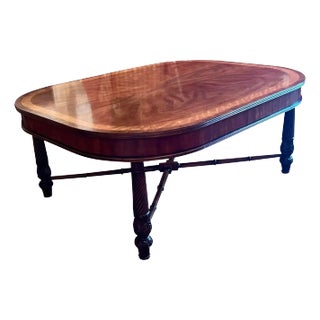 Henredon Large Mahogany Coffee Table For Sale