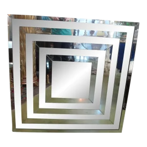 Mid Century Modern Geometric Mirror