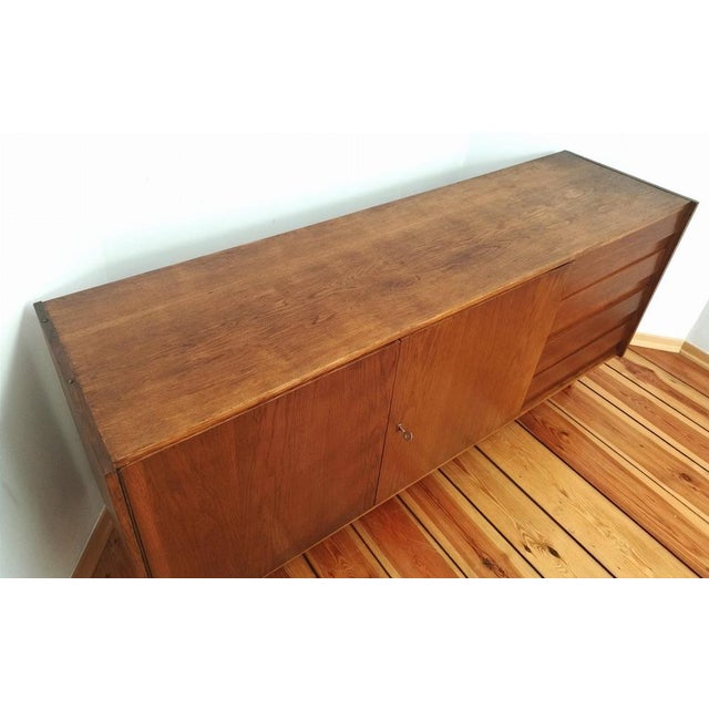Czechoslovakian Sideboard by J. Jiroutek for Interier Praha, 1960s For Sale - Image 11 of 18