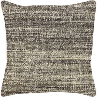 1960s Turkish Rag Pillow - 16" X 16" For Sale