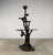 Monumental Bronze Lotus Fountain Sculpture, 58” H – Multi-Tier Botanical Form For Sale - Image 12 of 14