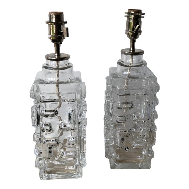 Swedish Pukeberg Table Lamps, 1960s, Set of 2 For Sale