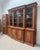 Large English Bookcase in Walnut and Mahogany For Sale - Image 5 of 18