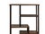 Brown Chinese Brown Rosewood Rectangular Small Curio Display Stand For Sale - Image 8 of 14