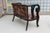 Empire Mahogany Rolled Arm Settee With Claw Feet For Sale - Image 4 of 12