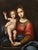 Workshop of Alessandro Allori, Madonna and Child, 1600, Oil on Canvas, Framed, in Good conditions. Designed before 1890...