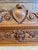 Early 20th Century Finely Carved French Hall Bench With Lion Head Carvings For Sale In Los Angeles - Image 6 of 7