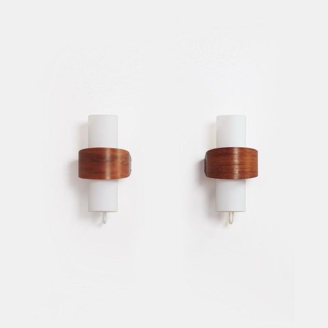 NX 40 Wall Lights by Louis Kalff for Philips, 1960s, Set of 2 For Sale - Image 10 of 11