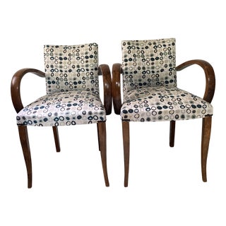Bridge Chairs, France, 1950s, Set of 2 For Sale