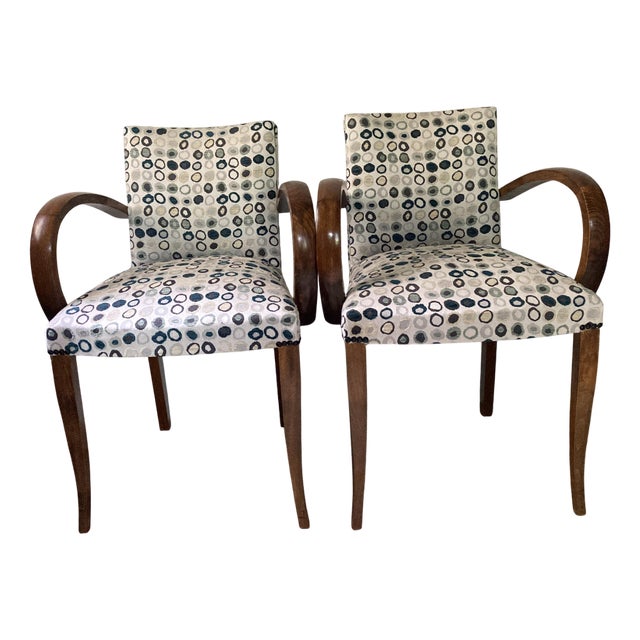 Bridge Chairs, France, 1950s, Set of 2 For Sale