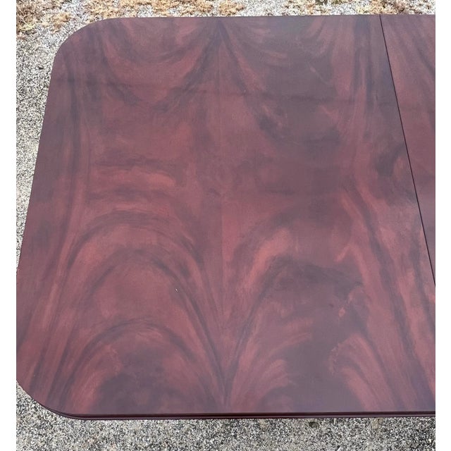 Metal Boiler & Co Rosenau Double Pedestal Dining Table For Sale - Image 7 of 10