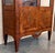 Late 20th Century Louis XVI Style Showcase Vitrine in Walnut with Geometrical Marquetry For Sale - Image 9 of 18