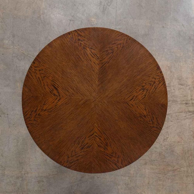 Brown French 1950s Mid Century Wood Side Table For Sale - Image 8 of 15