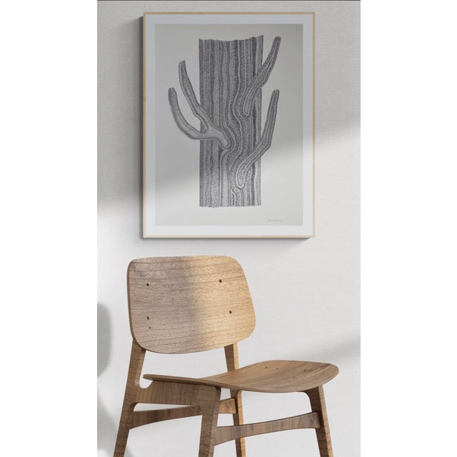 Sarah Vaaler Original Abstract Tree Drawing For Sale - Image 4 of 6