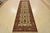 Farmhouse Agra Runner 4’2” X 12′ Ivory Wool Traditional Hand-Knotted Oriental Rug For Sale - Image 3 of 13