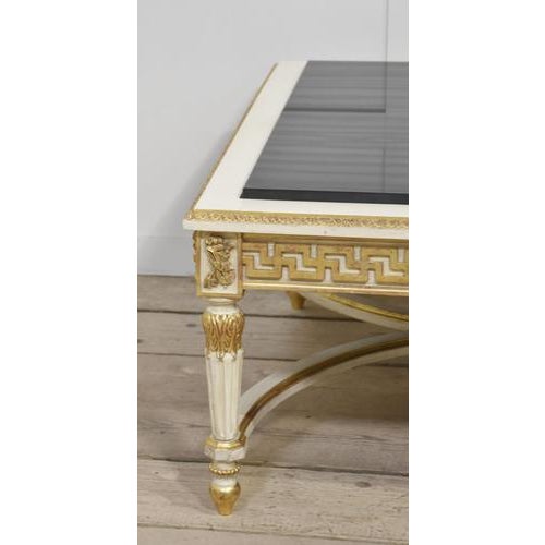 Black Venetian Style Coffee Table, 1920s For Sale - Image 8 of 12