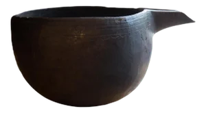 Vintage African Wooden Pitcher