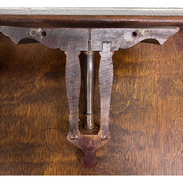 Vintage Classic Colonial Revival Wooden Wall Shelves - Pair For Sale - Image 11 of 12