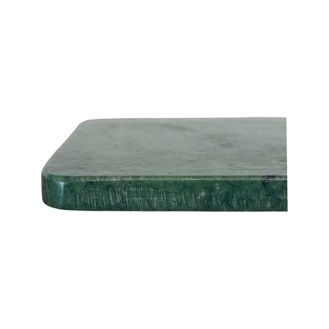 Stone Evergreen Marble Coaster Set of 4 For Sale - Image 7 of 11