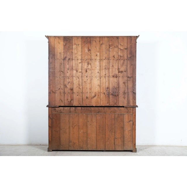 Large 19th Century English Glazed Pine Dresser For Sale - Image 18 of 18