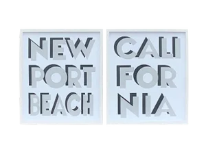 Newport Beach California Prints - a Pair