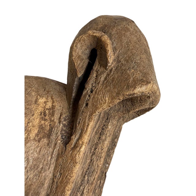 Wood Vintage Old Monkey Mask Dogon Mali For Sale - Image 7 of 7
