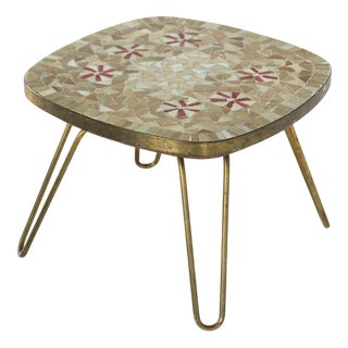 Mosaic Plant Table from Ilse Möbel For Sale