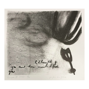 1992 Jennifer Ingles Recipe III Lithograph